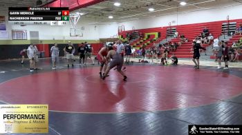 High School - 285 lbs 3rd Place Round - Gavin Mericle, High Point vs Racherson Freites, Phillipsburg