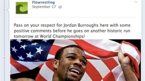 Burroughs Gets Mad Love On Flo's Facebook
