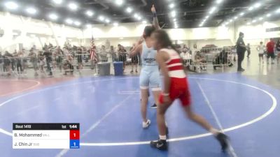 89 lbs Consi Of 4 - Brielle Mohammed, Valley Wrestling Club vs Jeffrey Chin Jr, DUB Wrestling
