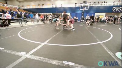 80 lbs Quarterfinal - Heston Klinglesmith, Perry Wrestling Academy vs Tillman Smith, Redskins Wrestling Club