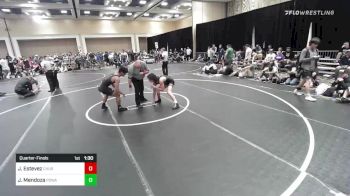 150 lbs Quarterfinal - Jack Estevez, Church Boyz vs Josiah Mendoza, Poway Elite