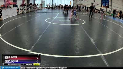 60 lbs Rd# 6- 3:15pm Friday - Sadie Sweat, POWA vs Kona Hughes, Iowa Ladies