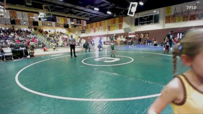 49 lbs Round 2 - Nathan Martinez, Poway Elite vs Abigail Titov, Unattached