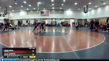165 lbs Champ. Round 1 - John Bair, Indiana vs Kale Shotts, Rochester Wrestling Club