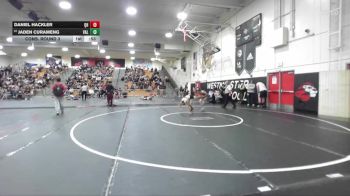 106 lbs Cons. Round 3 - Daniel Hackler, Quartz Hill vs Jaden Curameng, Valencia/Placentia