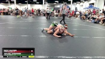 175 lbs Round 2 (6 Team) - Mitchell Baronner, Grease Monkey`s vs Ricky Halford, Spear Mat Club