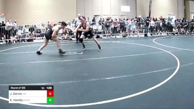 138 lbs Round Of 128 - Jordan Garcia, Top Rank HAC vs Kevin Hawley, Champions WC