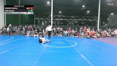 60 lbs Round 1 - Jake Zellea, Iron Horse vs Vincent Padilla, Mat Assassins Red