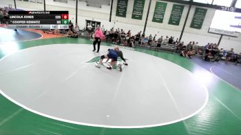 204-228 lbs Champ. Round 1 - Cooper Kemnitz, North Shore Edge vs Lincoln Jones, Ozark Wrestling Club