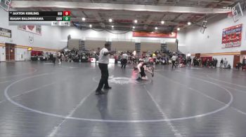 106 lbs Cons. Round 3 - Jaxton Kimling, Hudson vs Isaiah Balderrama, Canyon View
