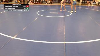 113 lbs Round 4 - Alexander Berger, Bellevue East vs Eri Candanosa, Klein