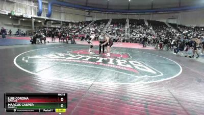 1A East 157 lbs Quarterfinal - Marcus Casper, Connell vs Luis Corona, Wahluke