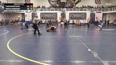 114 lbs Qtr-finals - Liam McGettigan, Lake Highland Prep-FL vs Brock Humphrey, Linsly School-WV