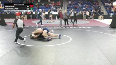 157 lbs Round Of 32 - Sam Griffin, Franklin vs Fergus Williams, Belmont