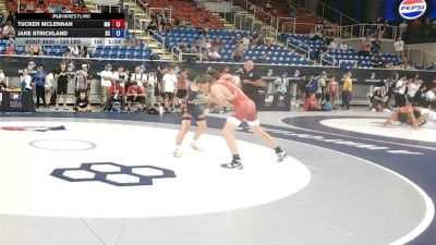 120 lbs Cons. Sub-rd Of 64 - Tucker McLennan, Minnesota vs Jake Strickland, South Carolina