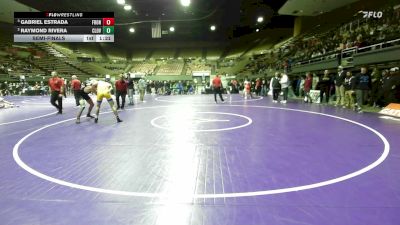 138 lbs Semifinal - Gabriel Estrada, Frontier vs Raymond Rivera, Clovis