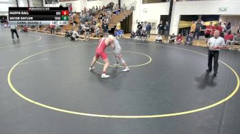 197 lbs Cons. Round 4 - Jacob Saylor, Trine vs Hadyn Ball, Wabash