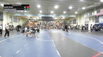 144 lbs Cons. Round 3 - David Gates, Mayfair vs Branden Santos, Cypress