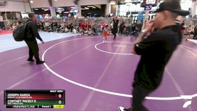 65 lbs Quarterfinal - Cortney Pacely Ii, Rise Wrestling vs Joseph Garza, Wesley Club Wrestling