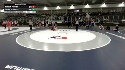 145 lbs Semis - Ashley Thompson, Rogers High School Wrestling vs Cassandra Gonzales, Pinnacle Wrestling Club