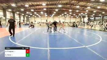 170 lbs Consolation - Kyle Gora, NH vs Andrew Fragoso, CA