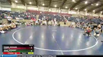 106 lbs Semis & 1st Wrestleback (8 Team) - Daniel Rosales, IDAHO1 vs Isaac Stewart, MONTANA2