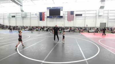 46 kg Rr Rnd 1 - Cashton Schmalz, Colorado Hammers vs Owen Coronado, Madera WC