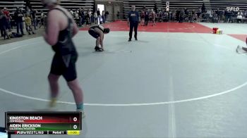 215 lbs Champ. Round 1 - Aiden Erickson, Caledonia/Houston vs Kingston Beach, Centennial