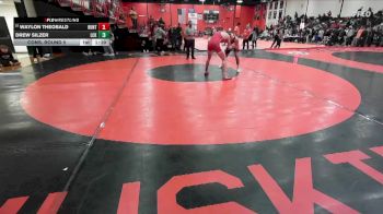 190 lbs Cons. Round 5 - Drew Silzer, LOCKPORT (Twp) vs Waylon Theobald, HUNTLEY