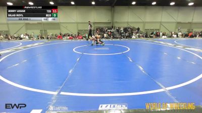 55 lbs Rr Rnd 2 - Socorro Hinojos, Texas Top Team 9u vs Weston Olvera, Shootbox 9U