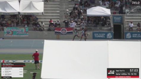 2026 AAU Junior Olympic Games - Youth Girls' 400m, Semi-Finals 11 - Age 15-16