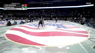 Cons. Round 2 - Kyra Tostenson, Milbank vs Caydan Halls, Hot Springs