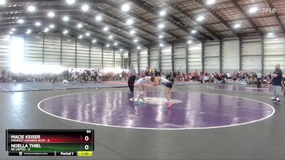 122 lbs Semis - R1 Wb - Olivia Lemus, Indiana Inferno Black vs Sarah Amonette, Team Ohio Gray