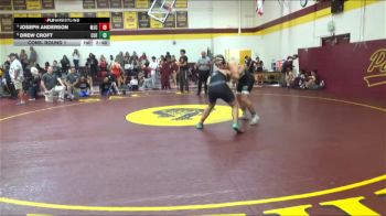 184 lbs Cons. Round 1 - Drew Croft, Cuesta College vs Joseph Anderson, Modesto Junior College