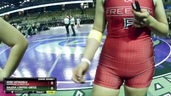 170 lbs Champ. Round 1 - Salexa Lontoc-Ortiz, Freedom Orlando vs Ayse Ustaoglu, Woodward Academy (GA)