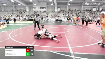 152 lbs Rr Rnd 3 - Omer Barak, Young Guns Green vs Carson Thomas, Olympia