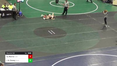 89 lbs Round Of 32 - Gavin Morris, Albert Gallatin vs Grayson Cisney, Palmyra