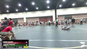 53 lbs Round 3 (6 Team) - Gavin Saxton, Glasgow Wrestling Academy vs Parker Mangum, Belding