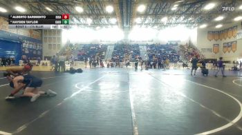 175 Blue Round 3 - Alberto Sarmiento, South Dade vs Hayden Taylor, Camden County