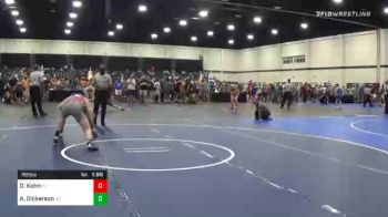 160 lbs Prelims - Dylan Kohn, FL vs Aj Dickerson, SC