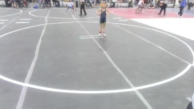 58 lbs Consi Of 4 - Hudson Anderson, Roseburg Mat Club vs Colin Crow, Core Wrestling