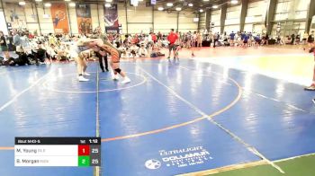 220 lbs Rr Rnd 2 - Miska Young, PA Rednecks vs Brennan Morgan, Micky's Maniacs Blue