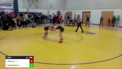 133 lbs Consy-1 - Logan Slovick, West Allegheny vs Youssef Abdelsalam, Fox Chapel