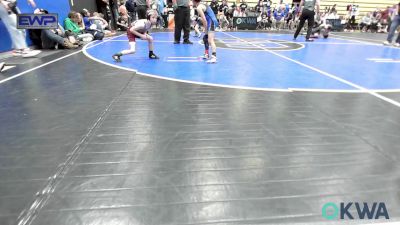 55 lbs Consi Of 8 #2 - Casen Ambriz, Team Guthrie Wrestling vs Decker Thaxton, N/A