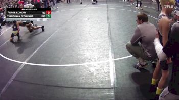 75 lbs Champ. Round 2 - Brennan O`Connor, Little Hammers Wrestling Club vs Kage Kohout, York Wrestling Club