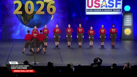 Maryland Dance Energy - High Voltage [2026 Senior Small Hip Hop Semis] 2026 The Dance Worlds
