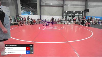 53 kg Quarterfinal - Iris Reitz, PA West Black vs Lyric Hetzer, WOW