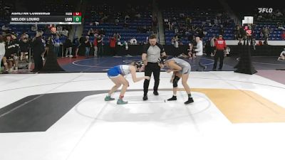 126 lbs Round Of 16 - Ashlynn Cummings, Fairfield Ludlowe vs Melodi Louro, Lawrence