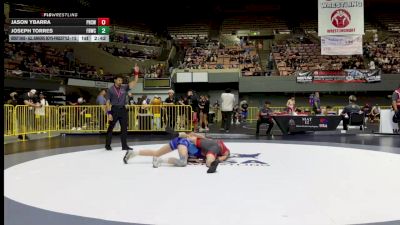 Cons. Round 2 - Jason Ybarra, Pacifica High School Wrestling vs Joseph Torres, Friendly Hills Wrestling Club