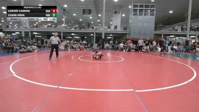 128 lbs Rr Rnd 1 - Carter Cannon, Boyertown - HSBAFC vs Chase Kruk, Parkland - HSBAFC